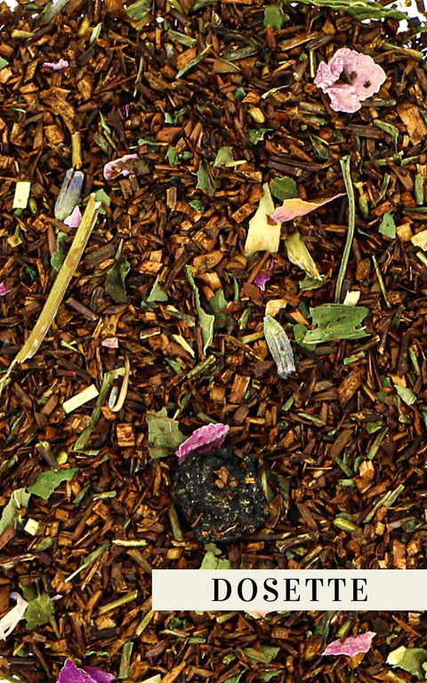 N°4 - Tisane BIO – Tisane des futures mamans – Mélange Rooibos et pétales de rose - Dosettes de vrac pré-dosé