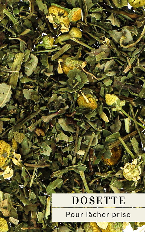 N°6 - Tisane BIO – Tisane Paix intérieure - Dosettes de vrac pré-dosé