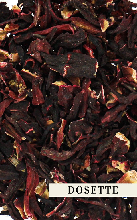 N°47 - Tisane BIO – Fleurs d'hibiscus - Dosettes de vrac pré-dosé