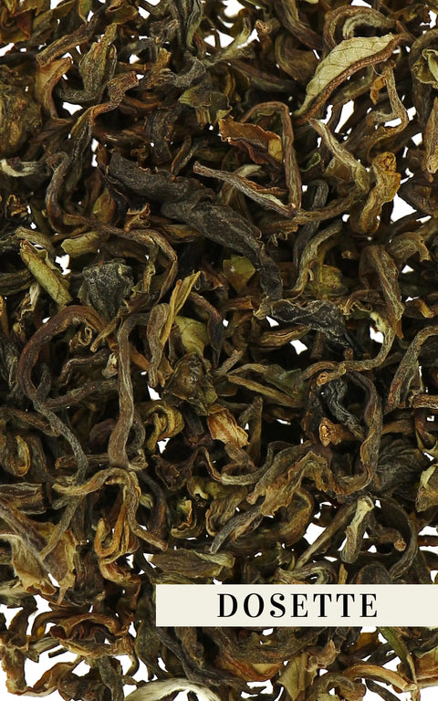 N°57 - Thé Oolong BIO – Thé rare – Himalayan FTGFOP1 Orange Hill 1st Flush - Dosettes de vrac pré-dosé