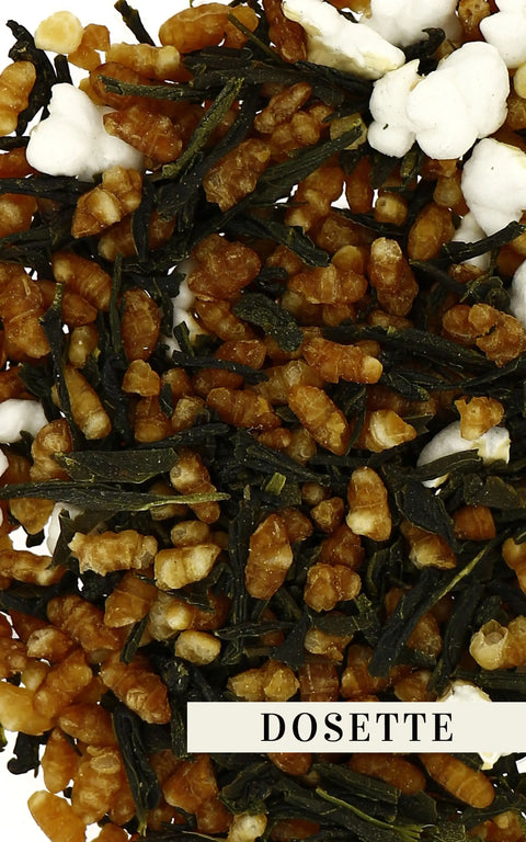 N°65 - Thé vert BIO - Japan Genmaicha Yukihime - Dosettes de vrac pré-dosé